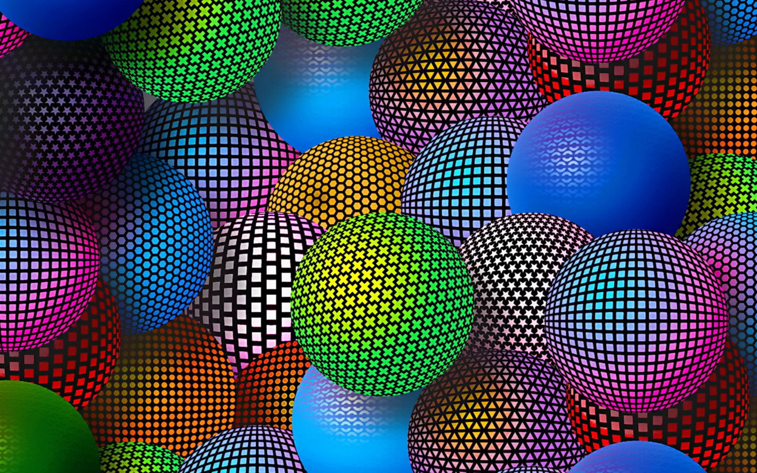 3D Balls background Image download