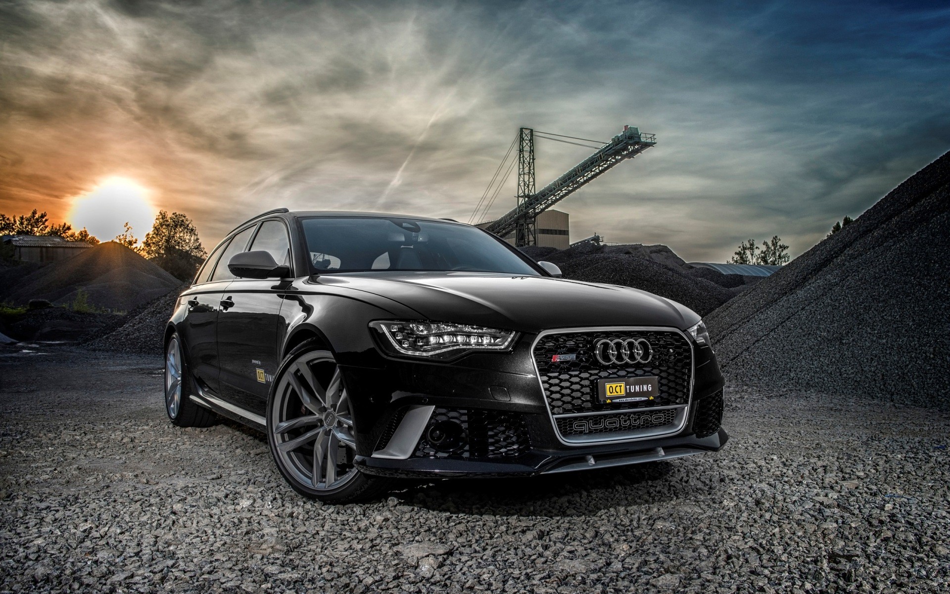 Black Audi Wallpaper HD free