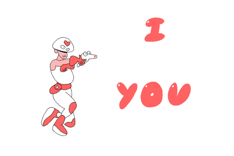 I love you animation wallpaper