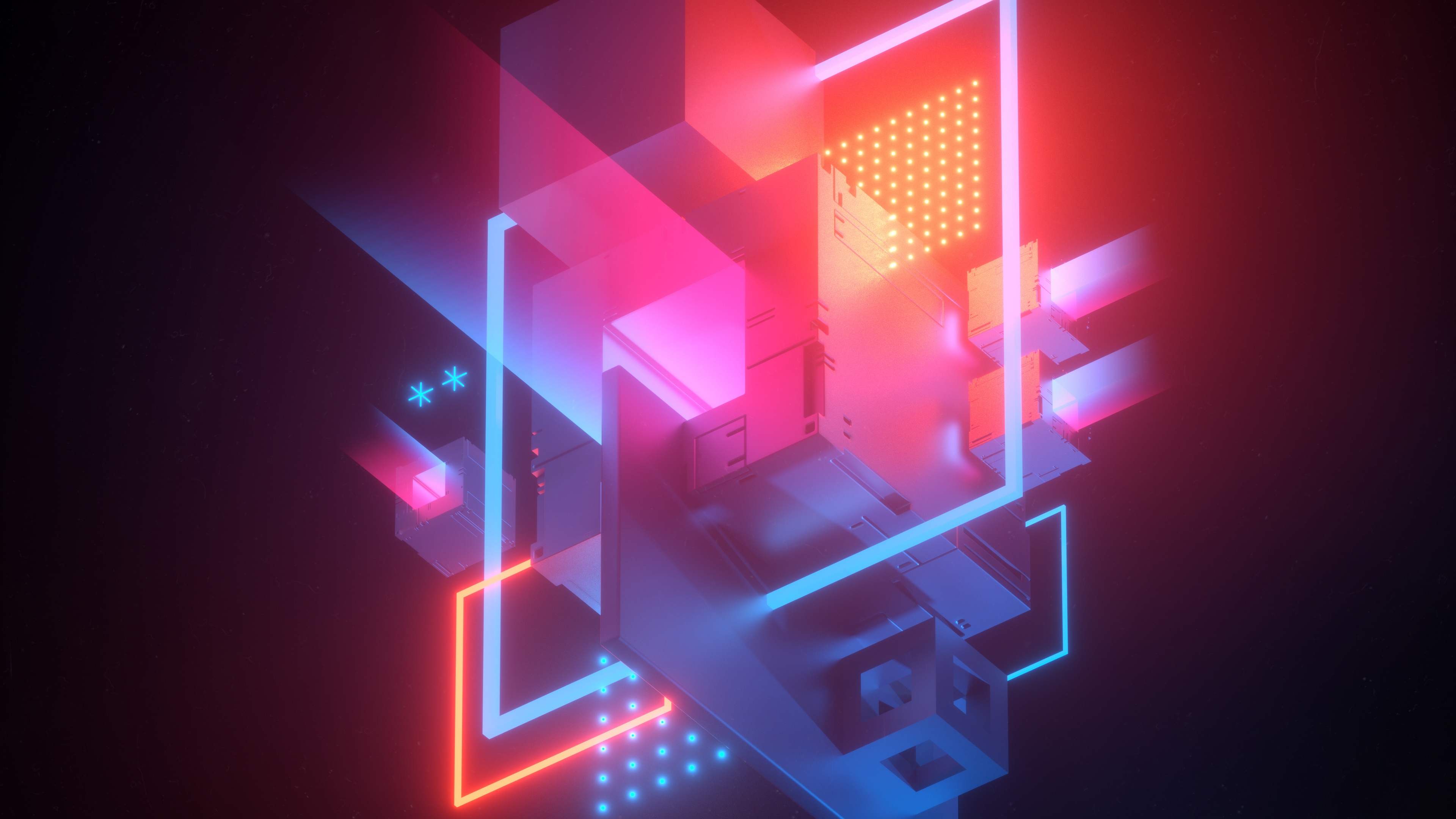 Abstract lights 4k download
