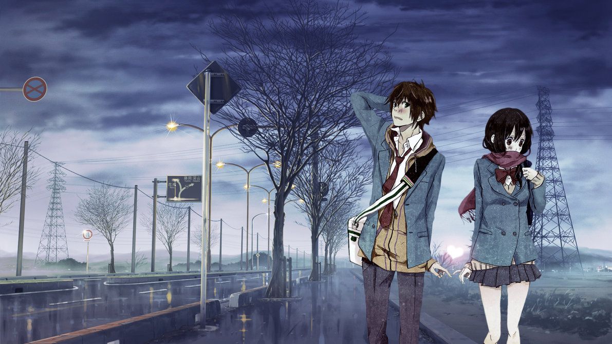 Anime Couple Wallpaper download