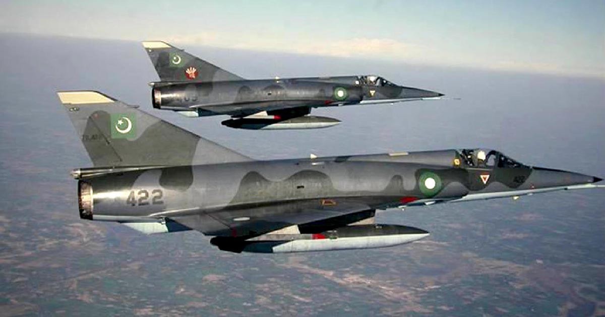 Pakistani fighters jet Mirage V image