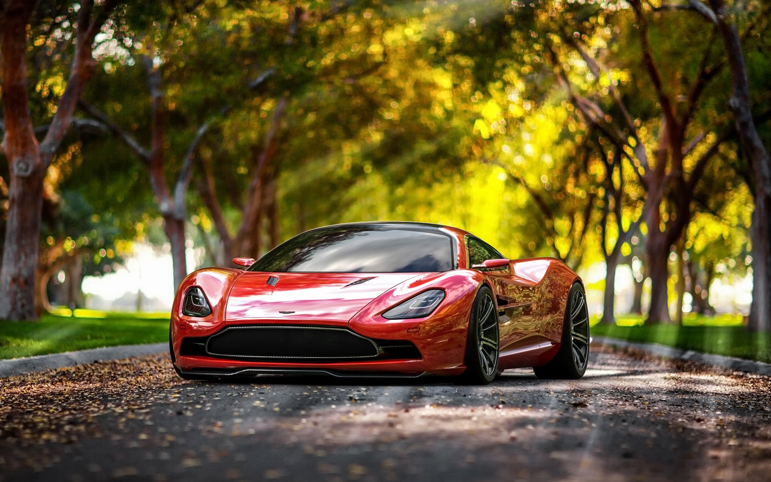Red Sports Car Wallpaper download