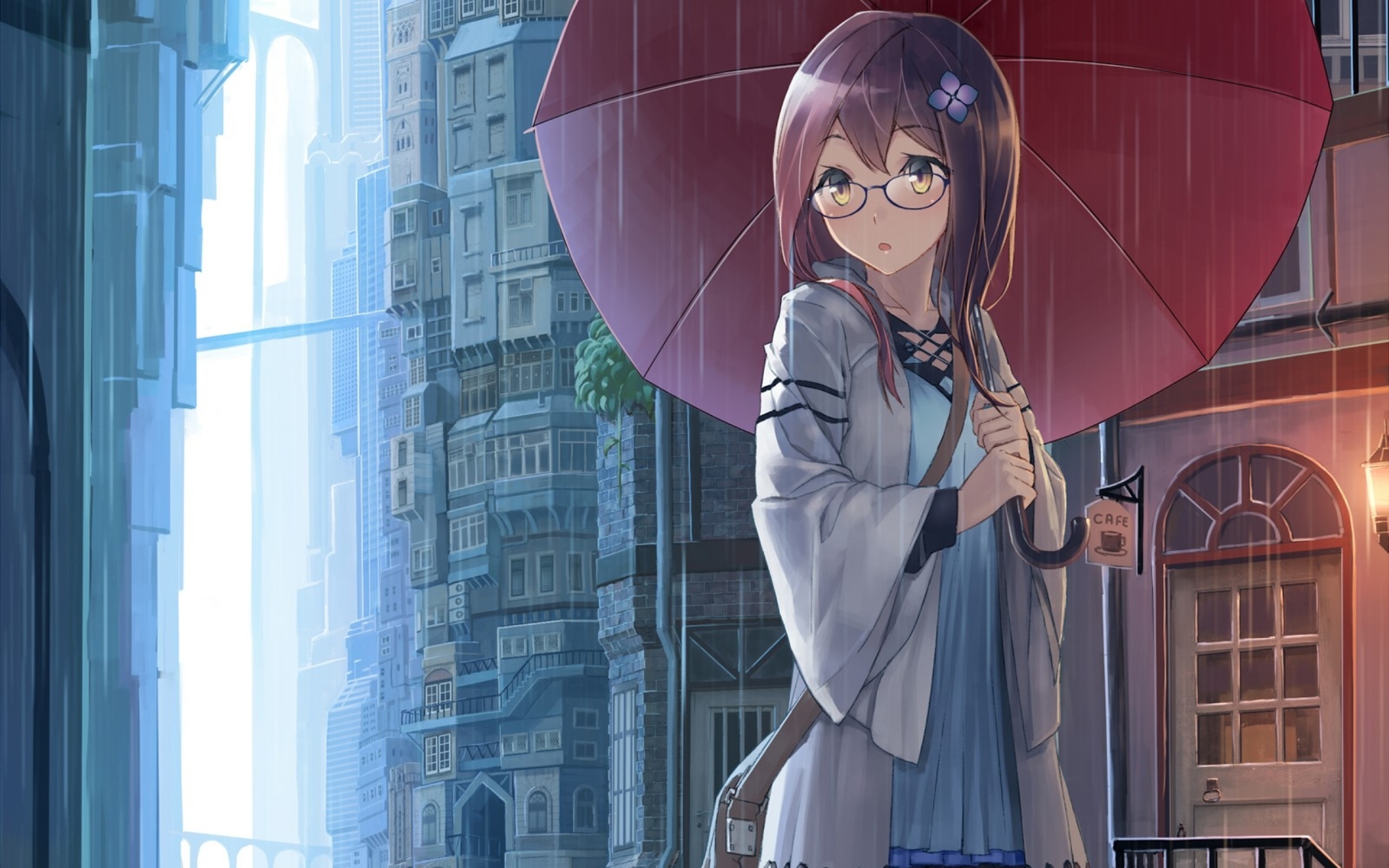 Rain Girl Anime image