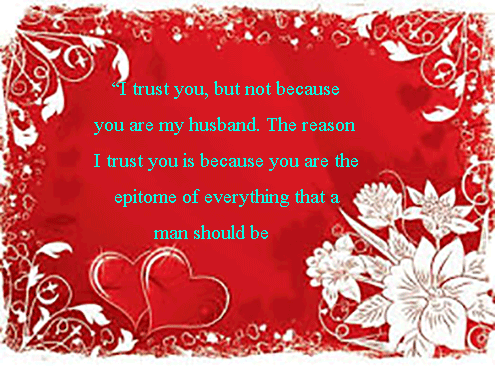 Love quotes for husband 