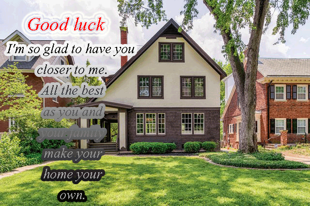 Good luck quotes for sweet home
