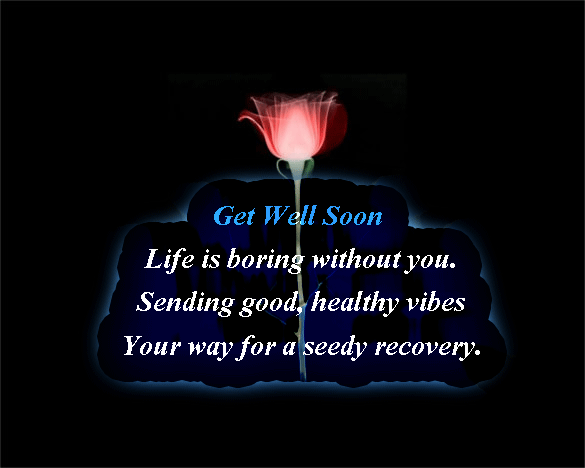 Get well soon beautiful image