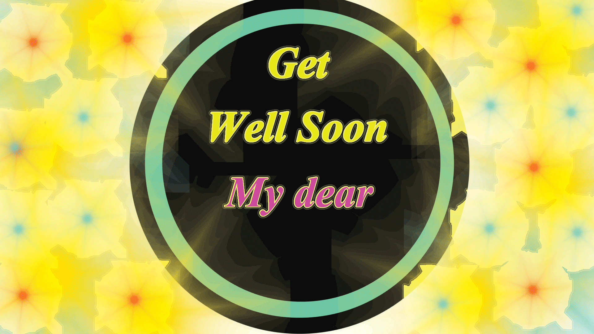 Get well soon image for dear one