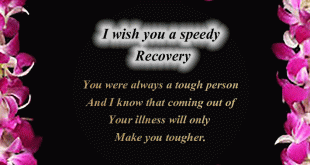 Get well soon image for dear one