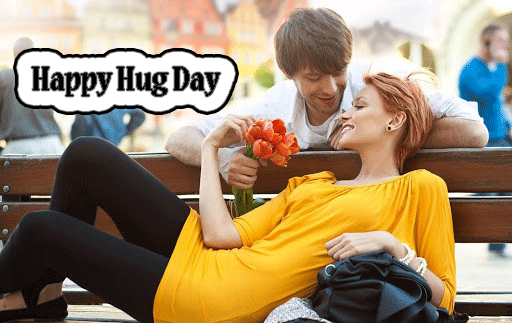 Happy hug day latest image