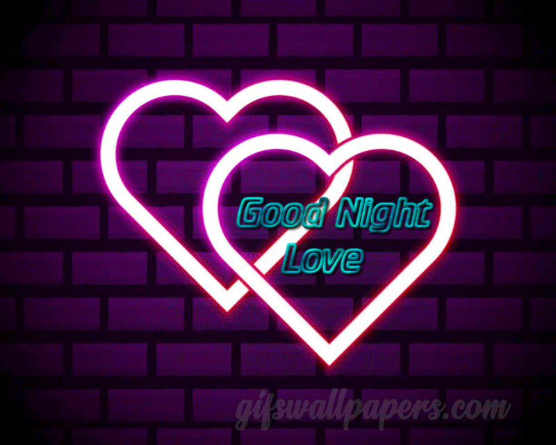 good-night-gif-neaon-heart-2022